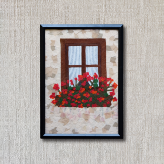 Brown Window Art Frame